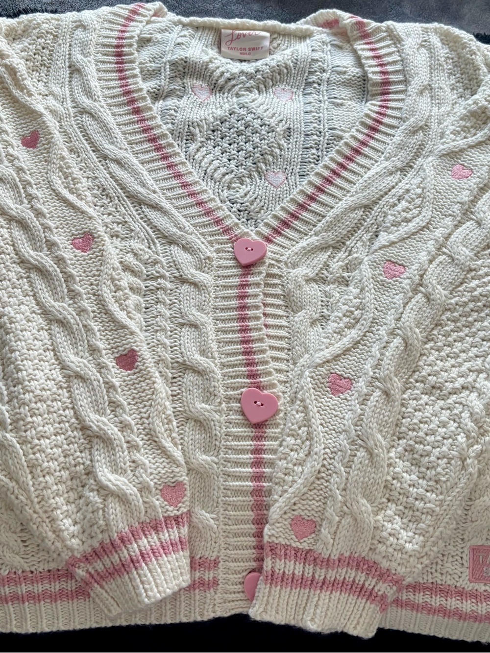 Taylor Swift Lover Cardigan (M/L) – Brand New
